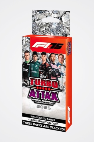 Blister Eco Pack Karty F1 Turbo Attax 2025 Formuła 1 Topps