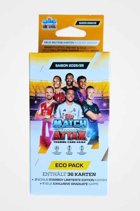 Blister Eco Pack Match Attax 2026 Karty Piłkarskie
