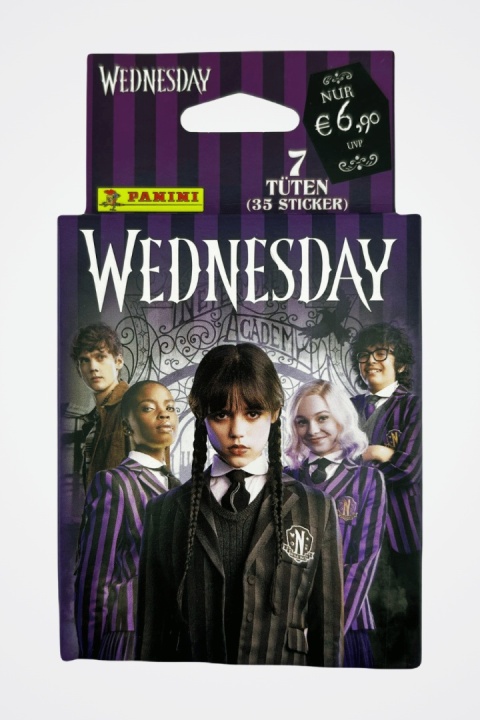 Blister Naklejki Wednesday Seria 1 Panini Blister Naklejki Wednesday Seria 1 Panini