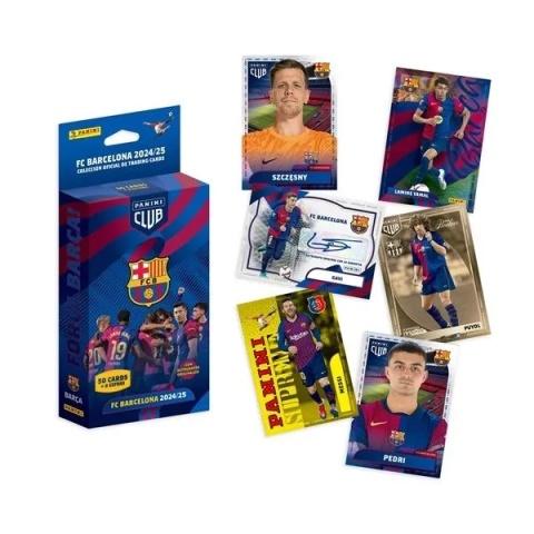 Blister Panini Club Barcelona 2025 Karty Piłkarskie Blister Panini Club Barcelona 2025 Karty Piłkarskie
