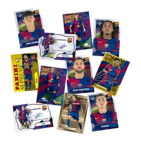 Blister Panini Club Barcelona 2025 Karty Piłkarskie Blister Panini Club Barcelona 2025 Karty Piłkarskie
