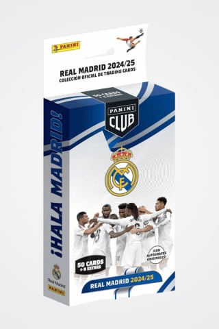 Blister Panini Club Real Madrid 2025 Karty Piłkarskie