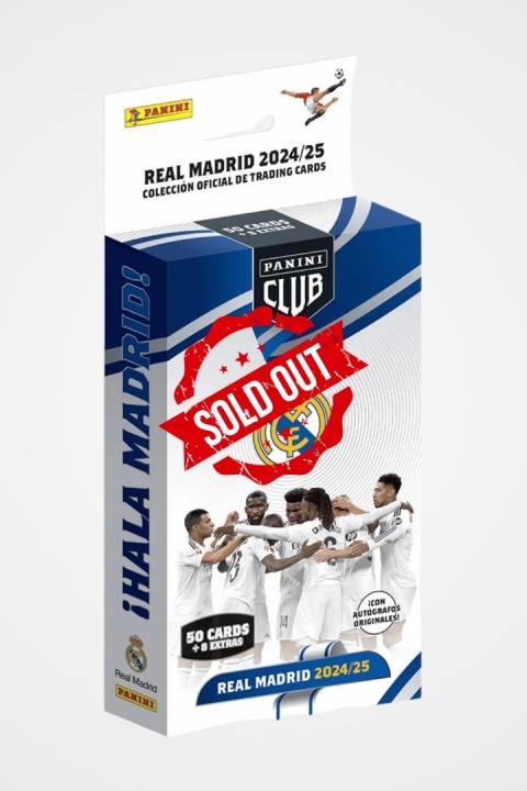 Blister Panini Club Real Madrid 2025 Karty Piłkarskie Blister Panini Club Real Madrid 2025 Karty Piłkarskie