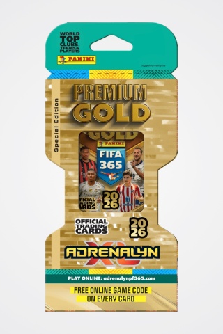 Blister Premium Gold FIFA 365 2026 Panini Karty Piłkarskie