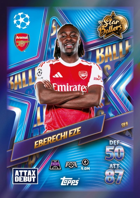 Blister Update #2 Star Ballers Match Attax 2026