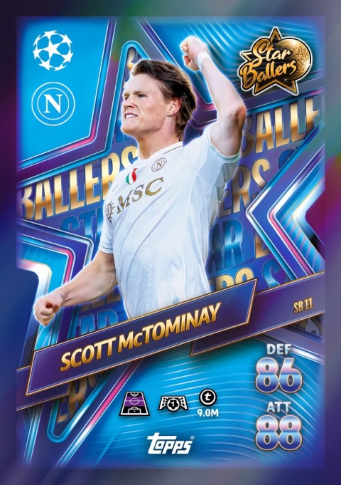Blister Update #2 Star Ballers Match Attax 2026