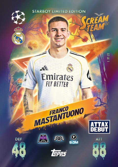Blister Update #1 Scream Team Match Attax 2026