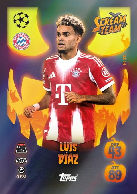 Blister Update #1 Scream Team Match Attax 2026