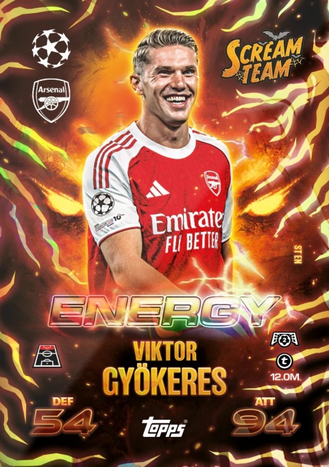 Blister Update #1 Scream Team Match Attax 2026