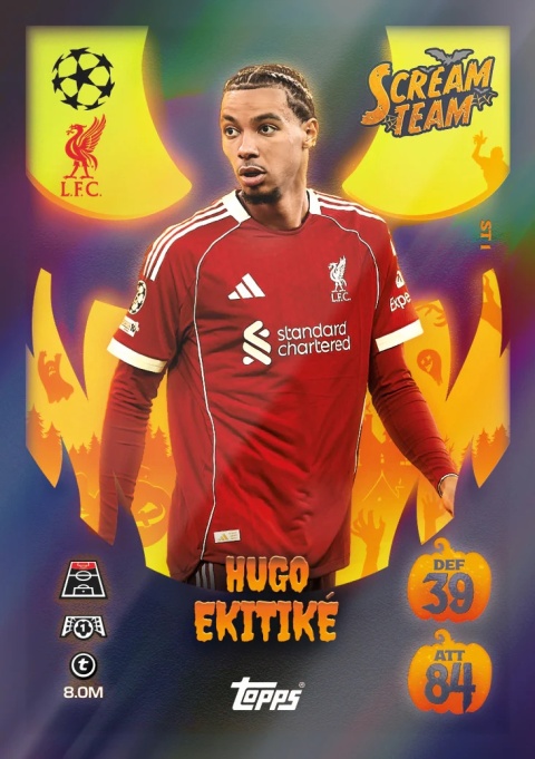 Blister Update #1 Scream Team Match Attax 2026