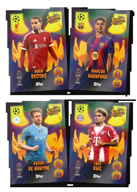 Blister Update #1 Scream Team Match Attax 2026
