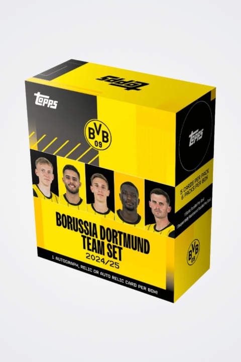 Borussia Dortmund BVB Team Set 2024/25 Topps Karty Piłkarskie