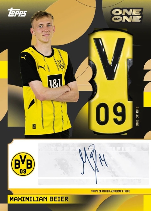 Borussia Dortmund BVB Team Set 2024/25 Topps Karty Piłkarskie