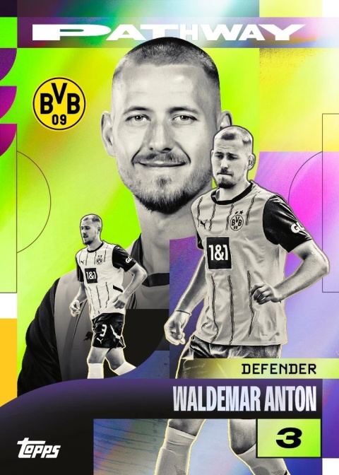 Borussia Dortmund BVB Team Set 2024/25 Topps Karty Piłkarskie