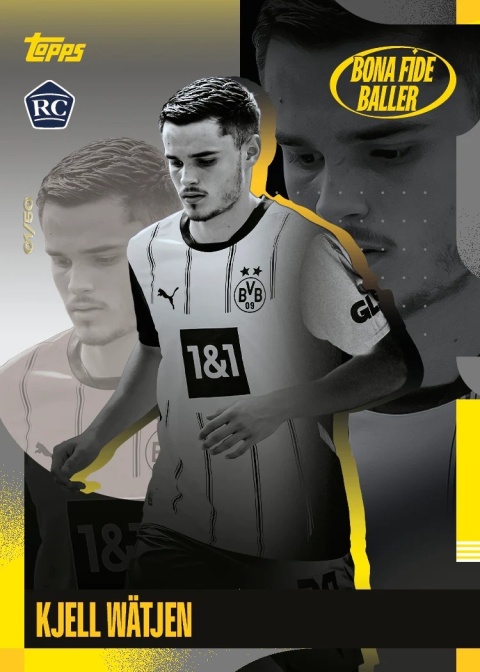 Borussia Dortmund BVB Team Set 2024/25 Topps Karty Piłkarskie