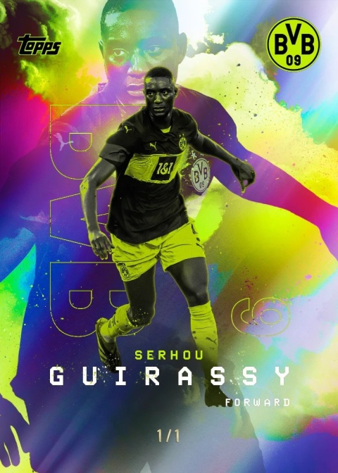Borussia Dortmund BVB Team Set 2024/25 Topps Karty Piłkarskie