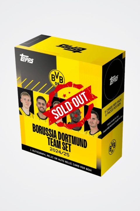 Borussia Dortmund BVB Team Set 2024/25 Topps Karty Piłkarskie