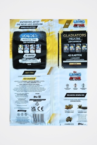 Exclusive Mega Multipack Match Attax 2026 Karty Piłkarskie