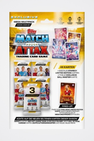 Exclusive Mega Multipack Match Attax 2026 Karty Piłkarskie