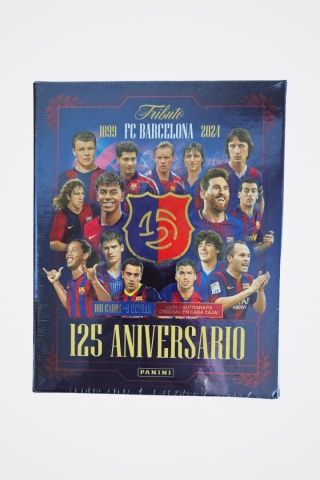 FC Barcelona 125 Anniversary Tributo Panini Karty Piłkarskie