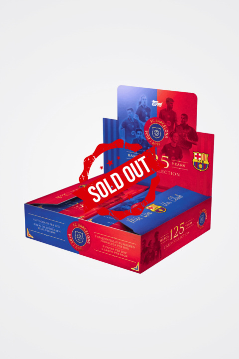 Hobby BOX FC Barcelona 125th Anniversary Topps Hobby BOX FC Barcelona 125th Anniversary Topps