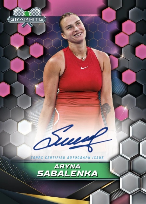 Hobby BOX Tennis Graphite 2024 Topps Karty Tenisowe Hobby BOX Tennis Graphite 2024 Topps Karty Tenisowe