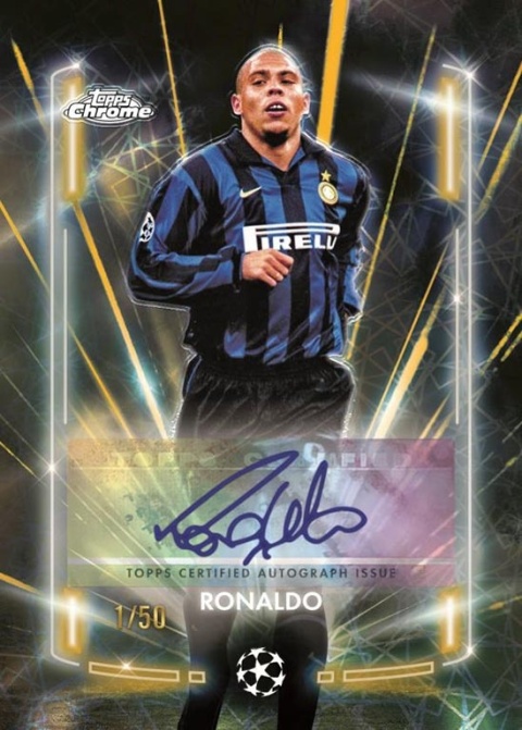 Hobby Box Topps CHROME 2025 UCC Karty Piłkarskie