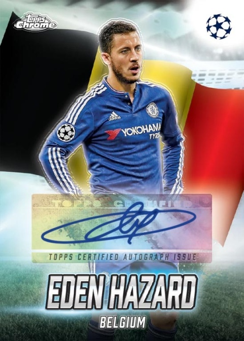 Hobby Box Topps CHROME 2025 UCC Karty Piłkarskie