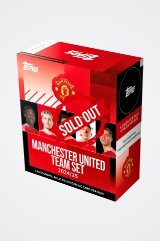 Manchester United Team Set 2024/25 Topps Karty Piłkarskie