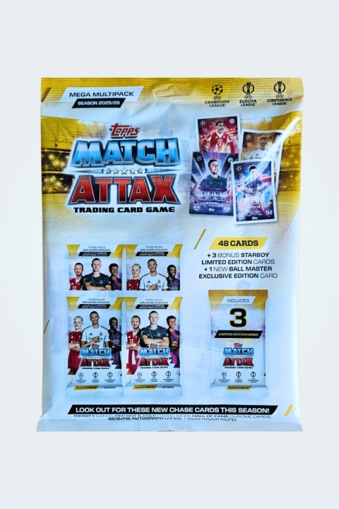 Mega Multipack Match Attax 2026 Karty Piłkarskie