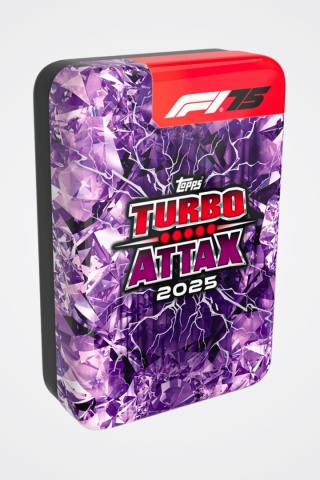 Mega Puszka Lightning Lids F1 Turbo Attax 2025 Topps