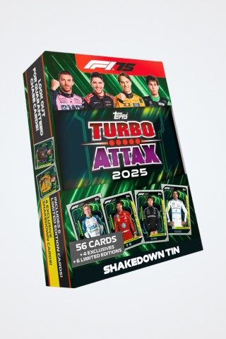 Mega Puszka Shakedown F1 Turbo Attax 2025 Topps