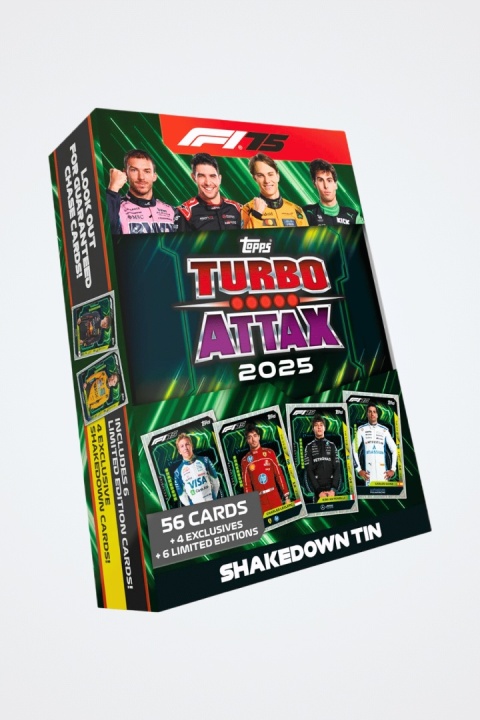 Mega Puszka Shakedown F1 Turbo Attax 2025 Topps