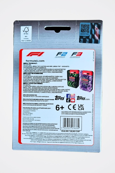Mega Puszka Shakedown F1 Turbo Attax 2025 Topps