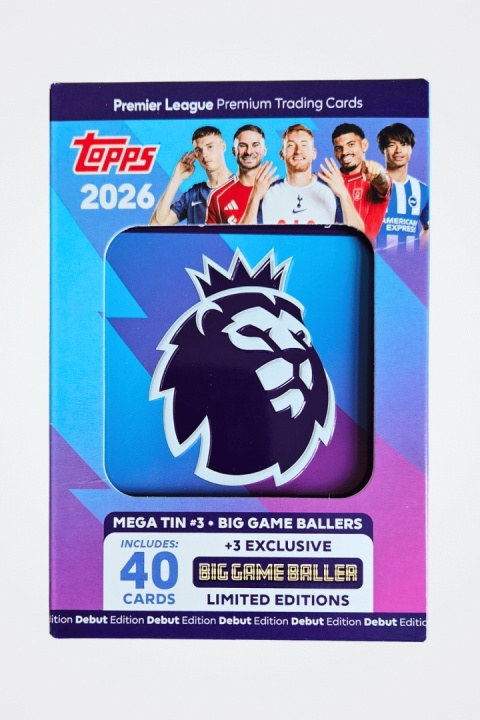 Mega Puszka #3 Premier League 2026 Topps Big Game Baller