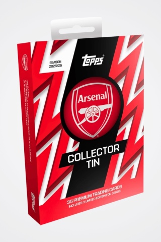 Puszka Arsenal 2025/26 Topps Karty Piłkarskie