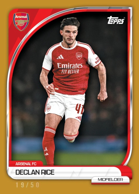 Puszka Arsenal 2025/26 Topps Karty Piłkarskie