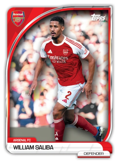 Puszka Arsenal 2025/26 Topps Karty Piłkarskie