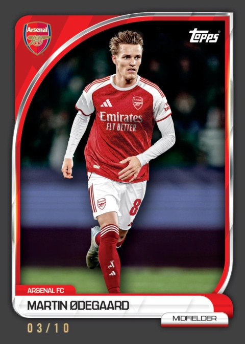 Puszka Arsenal 2025/26 Topps Karty Piłkarskie