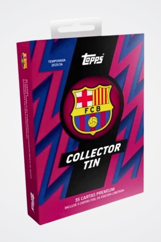 Puszka FC Barcelona 2025/26 Topps Karty Piłkarskie