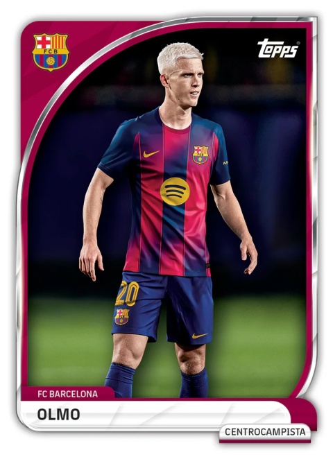 Puszka FC Barcelona 2025/26 Topps Karty Piłkarskie