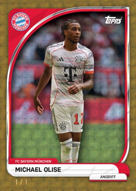Puszka FC Bayern 2025/26 Topps Karty Piłkarskie