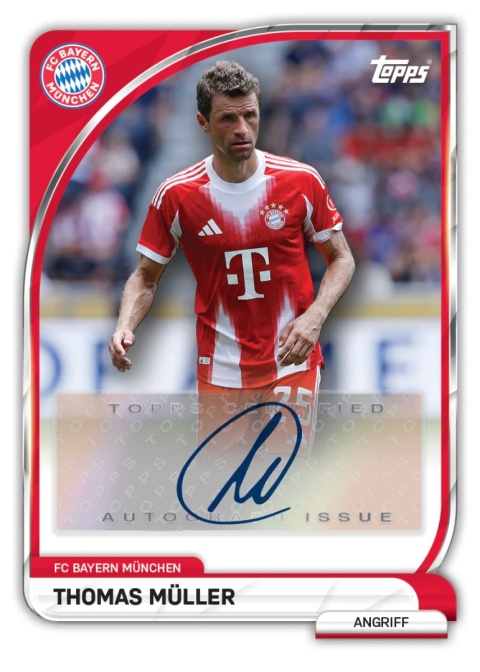 Puszka FC Bayern 2025/26 Topps Karty Piłkarskie
