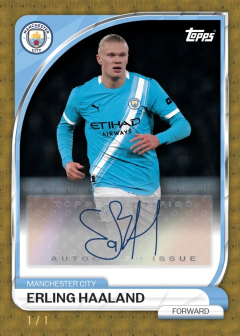 Puszka Manchester CITY 2025/26 Topps Karty Piłkarskie