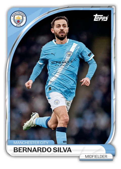 Puszka Manchester CITY 2025/26 Topps Karty Piłkarskie