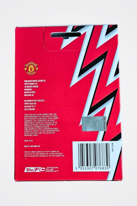 Puszka Manchester United 2025/26 Topps Karty Piłkarskie
