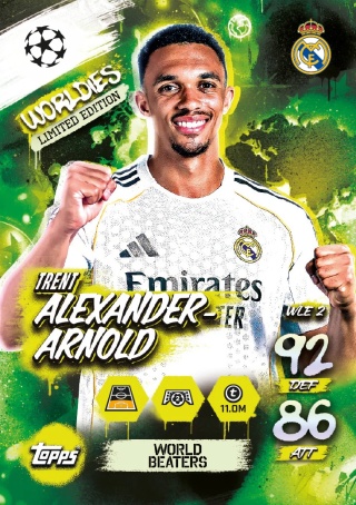 Puszka Mini #1 Match Attax 2026 World Beaters