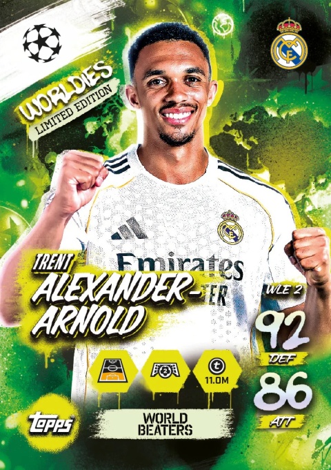 Puszka Mini #1 Match Attax 2026 World Beaters