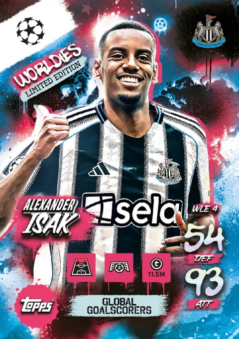 Puszka Mini #2 Match Attax 2026 Global Goalscorers