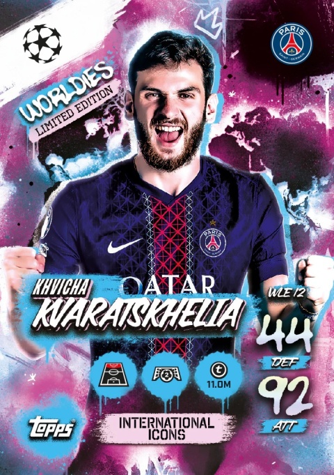 Puszka Mini #4 Match Attax 2026 International Icons